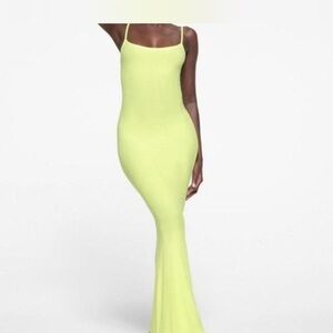 SKIMS Lemon Maxi Dress